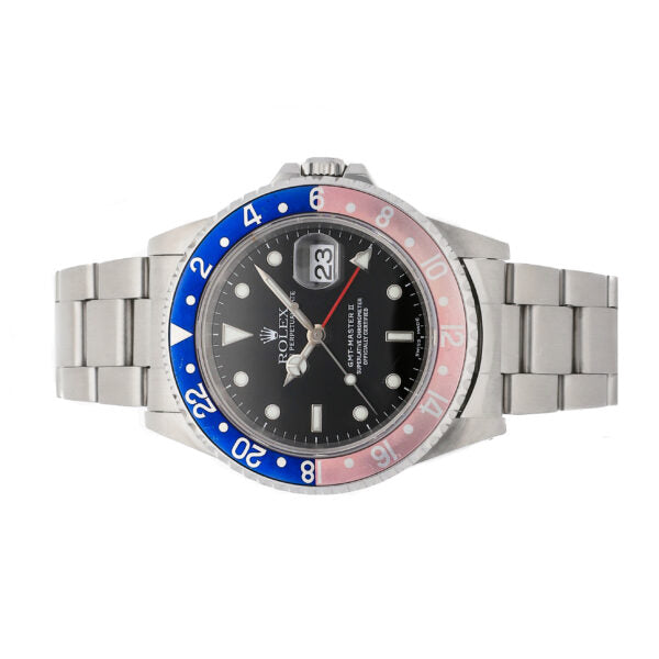 Mechanical Automatic Rolex Gmt-Master ll Stainless Steel