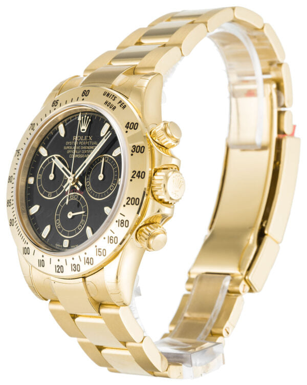 Rolex Daytona Yellow Gold Case Automatic Movement