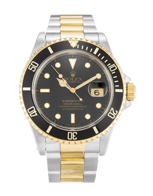 Rolex Submariner Steel & Yellow Gold Case