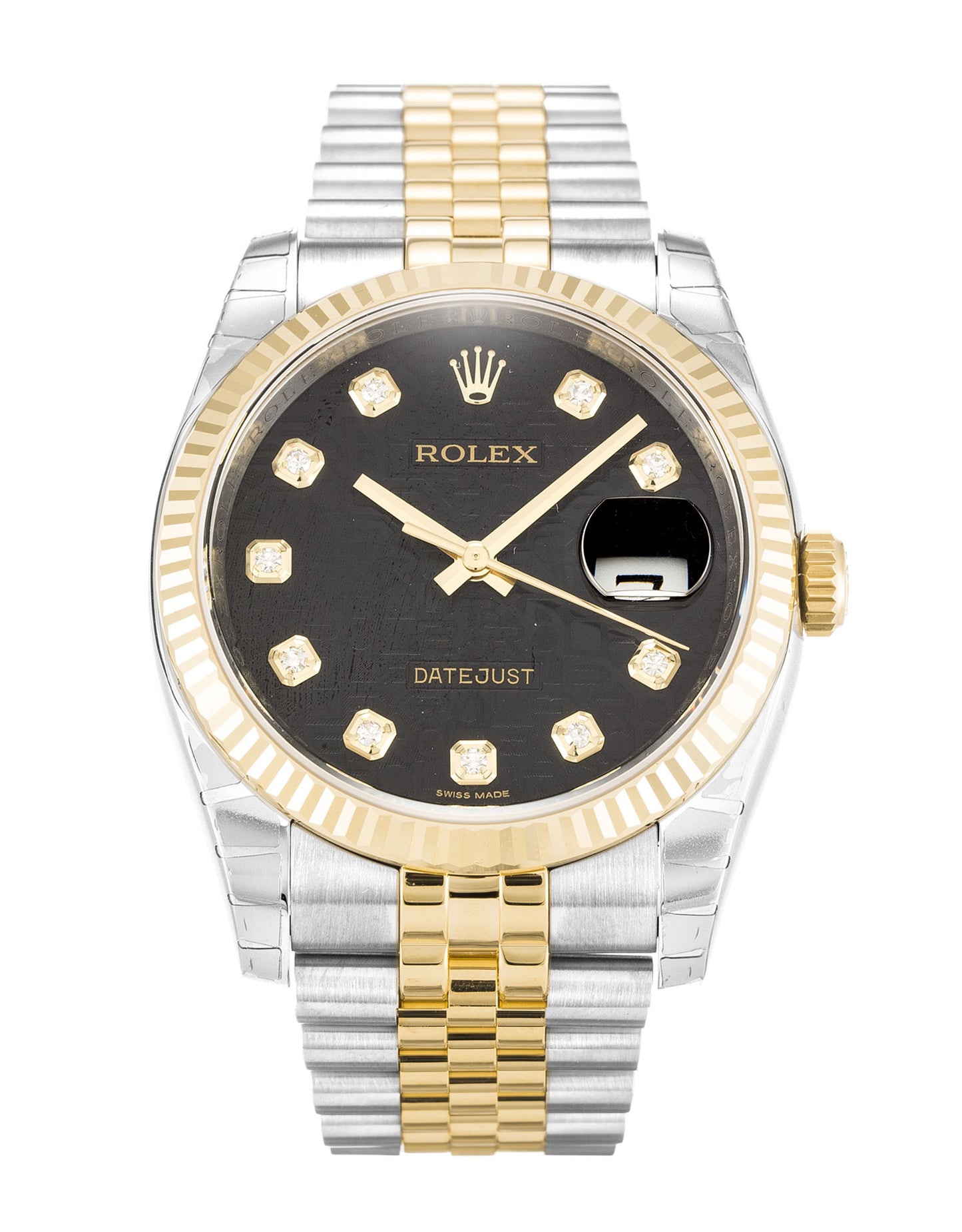 Rolex Datejust Steel & Yellow Gold Case