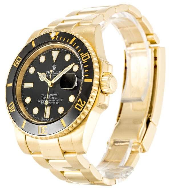 Rolex Submariner Yellow Gold Case